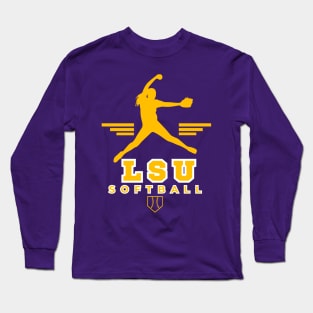 lsu tigers softball Long Sleeve T-Shirt